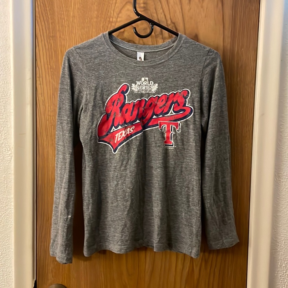 Texas Rangers Long Sleeved Shirt